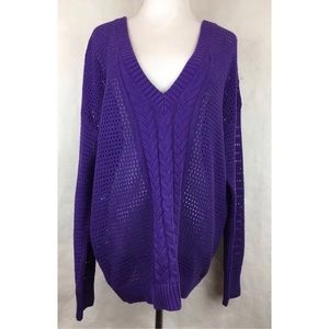 Lane Bryant Plus Sweater 18 / 20 Long Sleeve